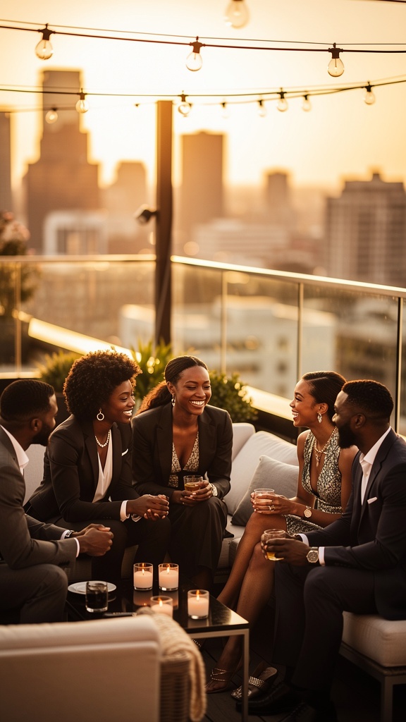 AI Generated RLX Rooftop Gathering